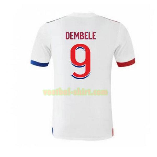 dembele 9 olympique lyon thuis shirt 2020-2021 mannen