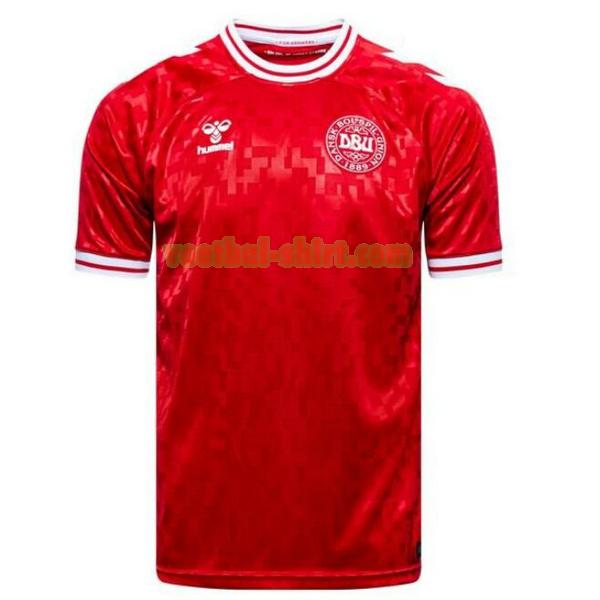 denemarken thuis shirt 2024 thailand rood mannen