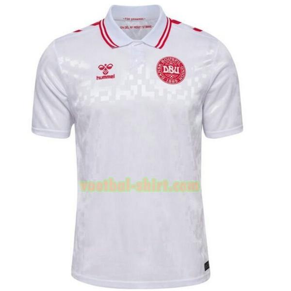 denemarken uit shirt 2024 thailand wit mannen