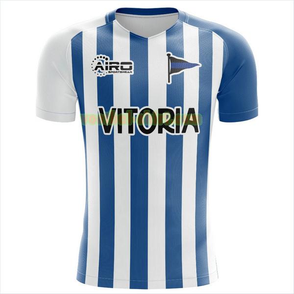 deportivo alaves thuis shirt 2023 2024 thailand blauw wit mannen