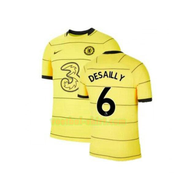desailly 6 chelsea 3e shirt 2021 2022 geel mannen