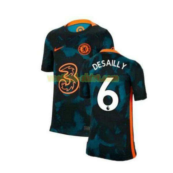 desailly 6 chelsea uit shirt 2021 2022 groen mannen