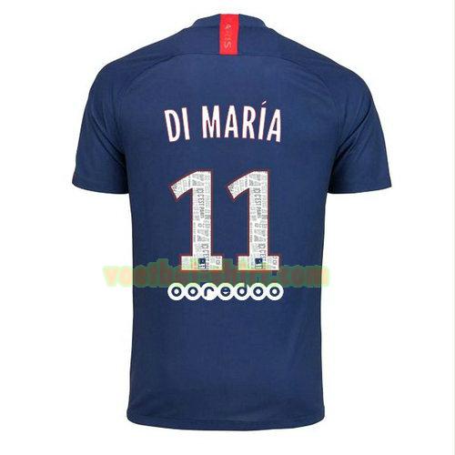 di maria 11 paris saint germain thuis shirt 2019-2020 mannen