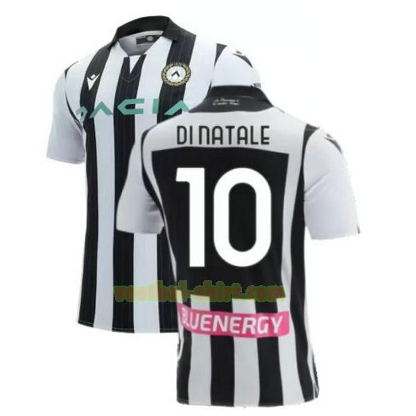 di natale 10 udinese thuis shirt 2021 2022 zwart wit mannen