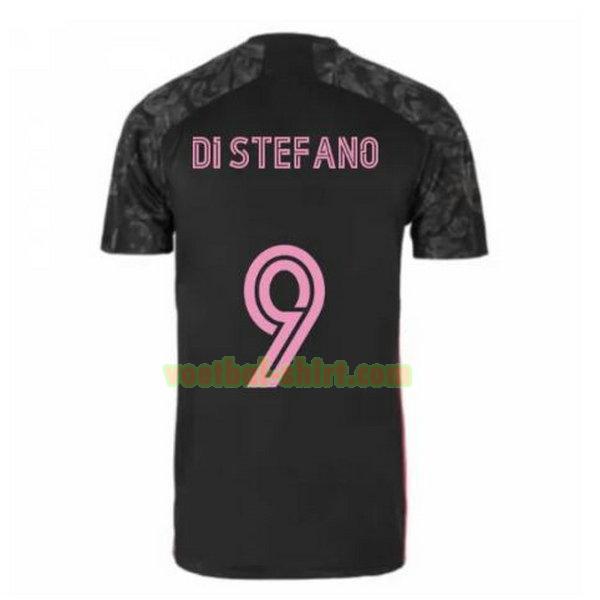 di stefano 9 real madrid 3e shirt 2020-2021 zwart mannen