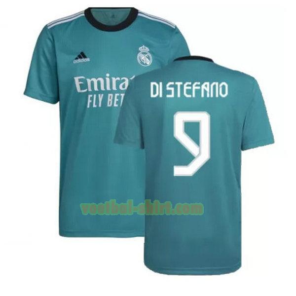 di stefano 9 real madrid 3e shirt 2021 2022 groen mannen