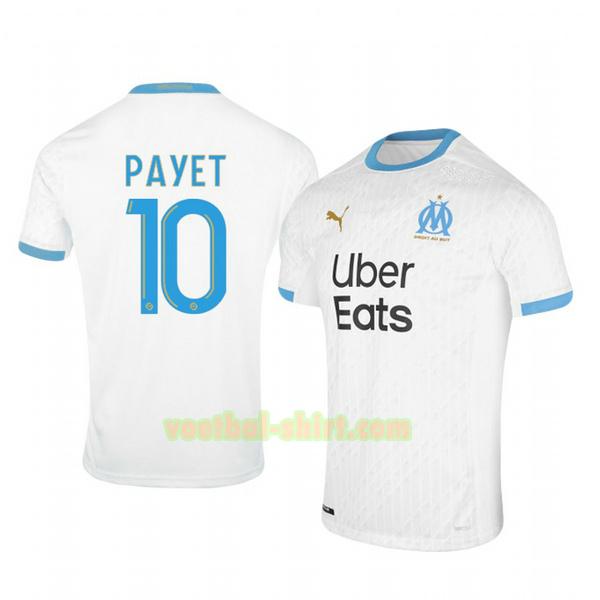 dimitri payet 10 olympique marseille thuis shirt 2020-2021 mannen