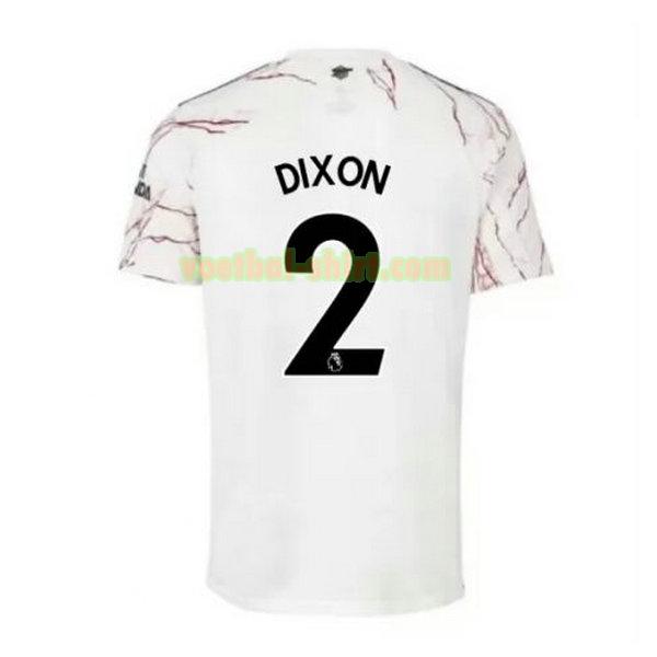 dixon 2 arsenal uit shirt 2020-2021 mannen