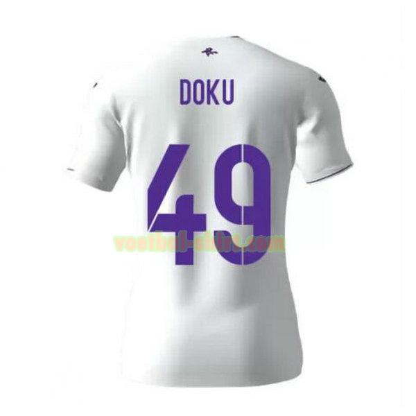 doku 49 anderlecht uit shirt 2020-2021 wit mannen