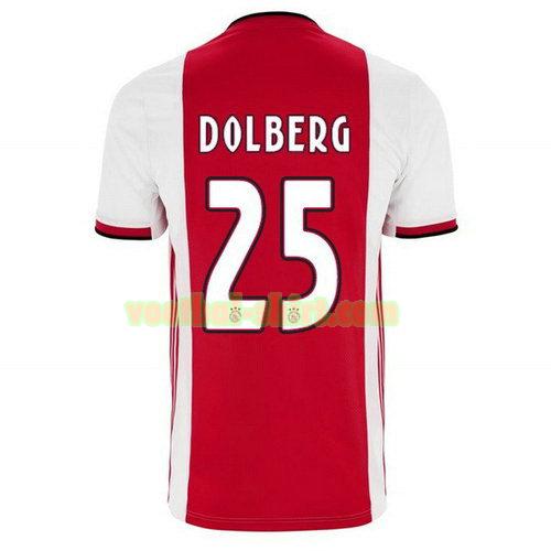 dolberg 25 ajax thuis shirt 2019-2020 mannen