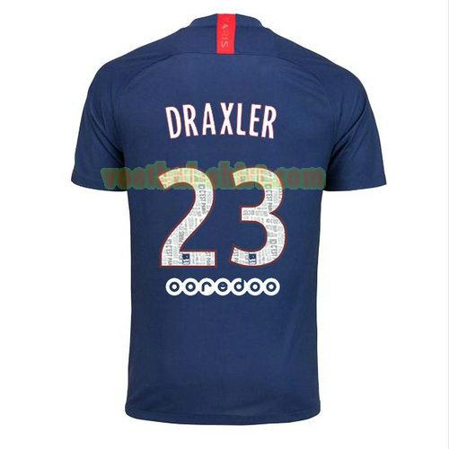 draxler 23 paris saint germain thuis shirt 2019-2020 mannen
