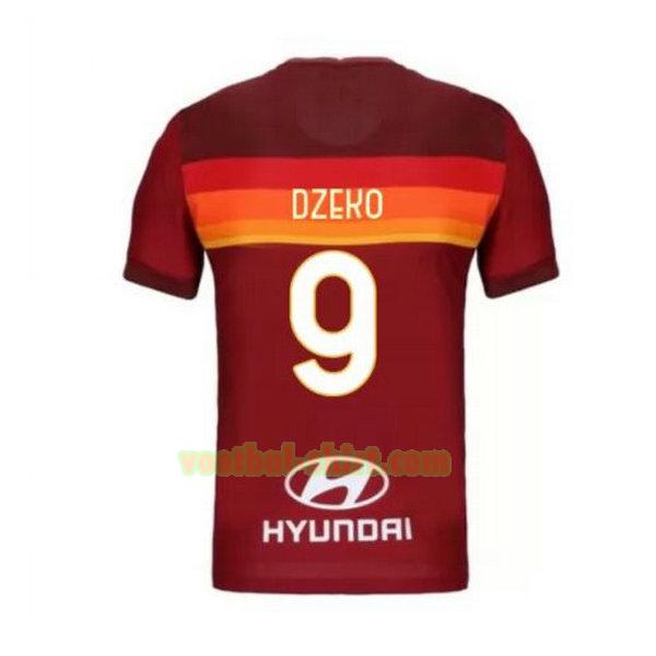 dzeko 9 as roma priemra shirt 2020-2021 mannen