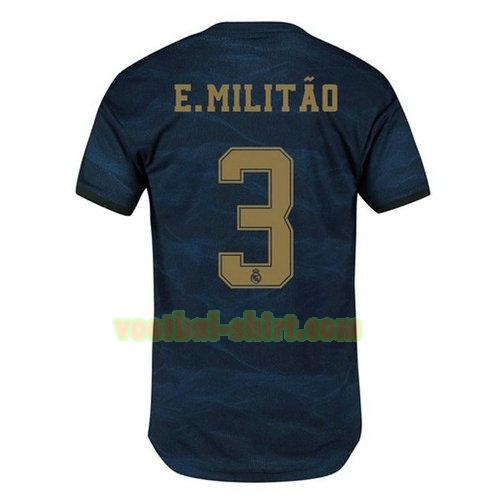 e.militão 3 real madrid uit shirt 2019-2020 mannen