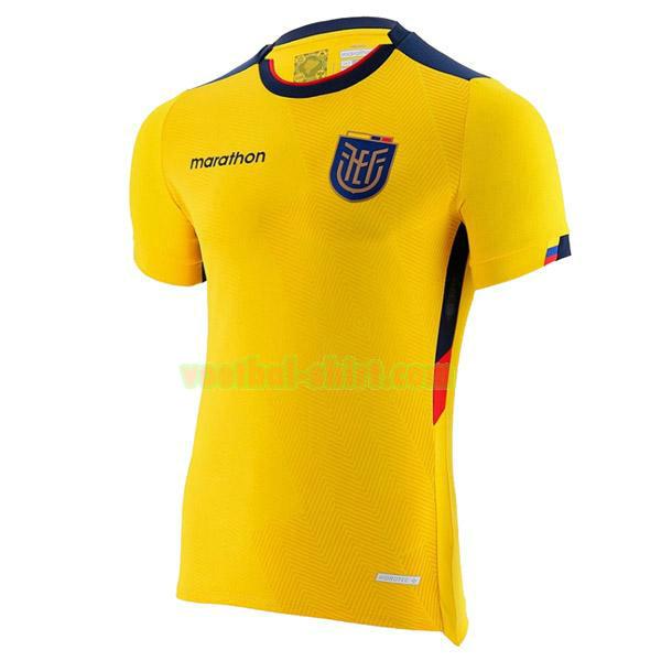 ecuador thailand thuis shirt 2022 geel mannen