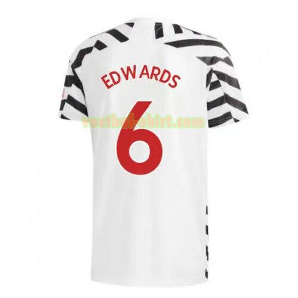 edwards 6 manchester united 3e shirt 2020-2021 mannen