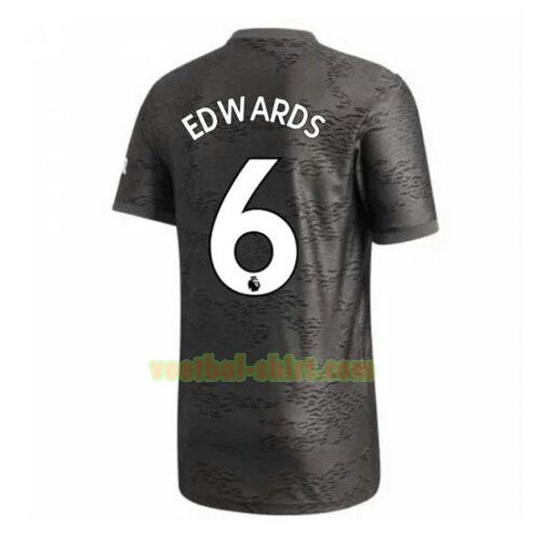 edwards 6 manchester united uit shirt 2020-2021 mannen