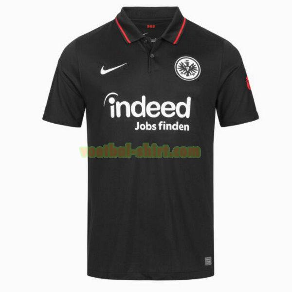 eintracht frankfurt thuis shirt 2021 2022 thailand zwart mannen