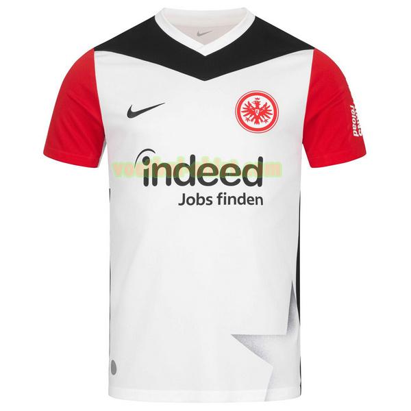 eintracht frankfurt thuis shirt 2025 2024 thailand wit mannen