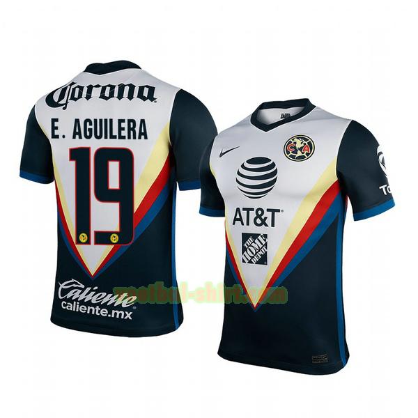 emanuel aguilera 19 club america uit shirt 2020-2021 mannen