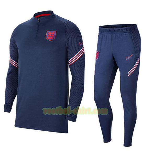 engeland set trainingspak 2020-2021 blauw mannen