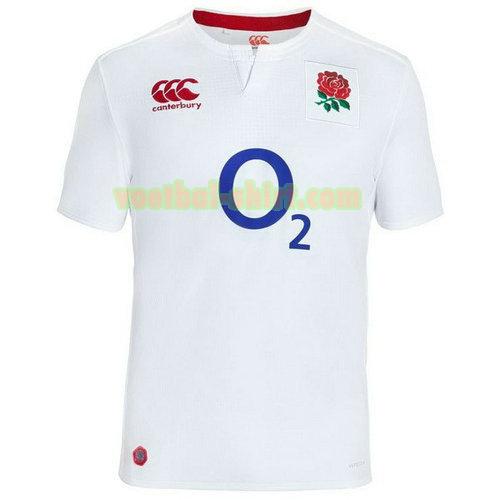 engeland thuis rugby shirt 2017 wit mannen