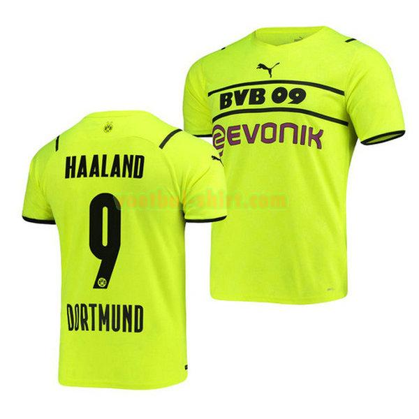 erling haaland 9 borussia dortmund 3e shirt 2021 2022 groen mannen