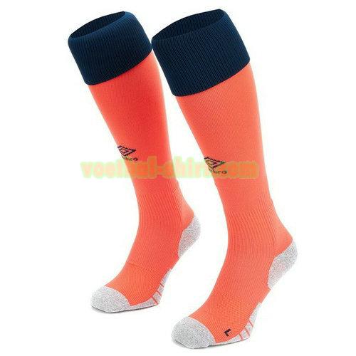 everton uit sokken 2019-2020 oranje mannen
