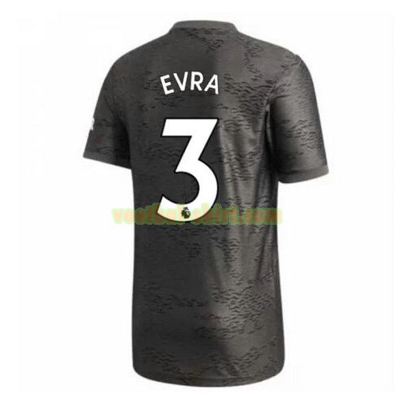 evra 3 manchester united uit shirt 2020-2021 mannen