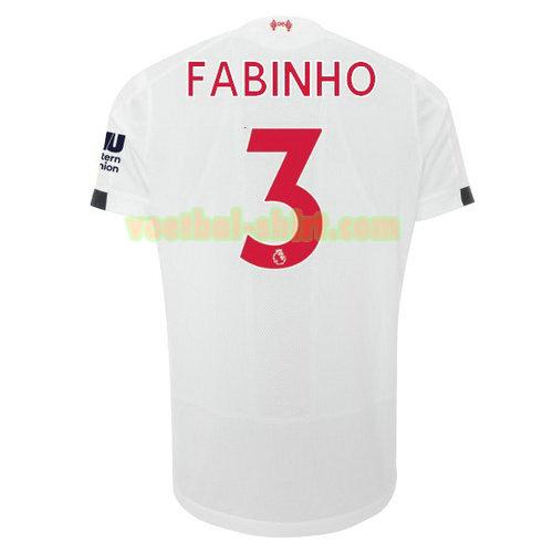 fabinho 3 liverpool uit shirt 2019-2020 mannen