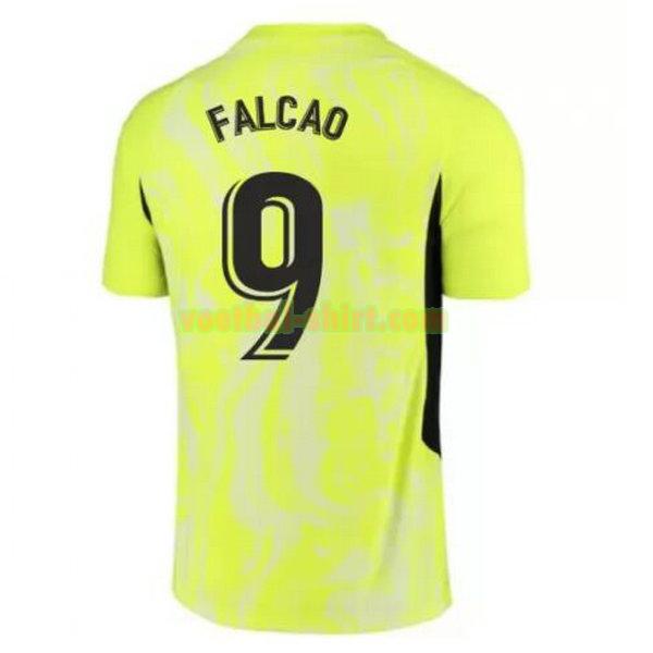 falcao 9 atletico madrid 3e shirt 2020-2021 groen mannen