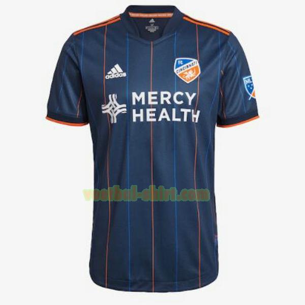 fc cincinnati thuis shirt 2021 2022 thailand blauw mannen