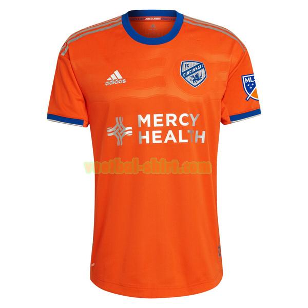 fc cincinnati uit shirt 2022 2023 thailand oranje mannen