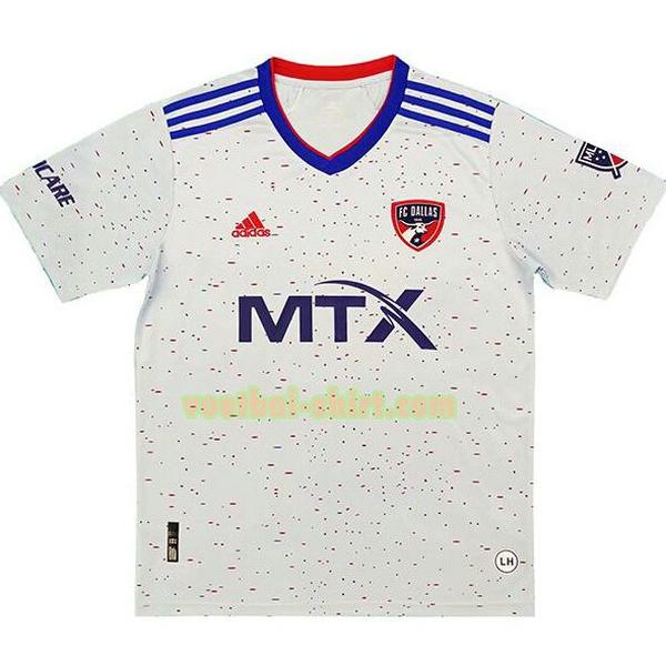 fc dallas thuis shirt 2021 2022 thailand wit mannen