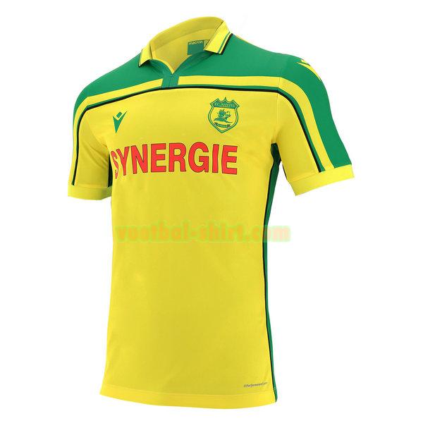 fc nantes thuis shirt 2021 2022 thailand geel mannen