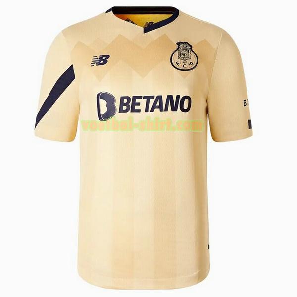 fc porto uit shirt 2023 2024 thailand geel mannen