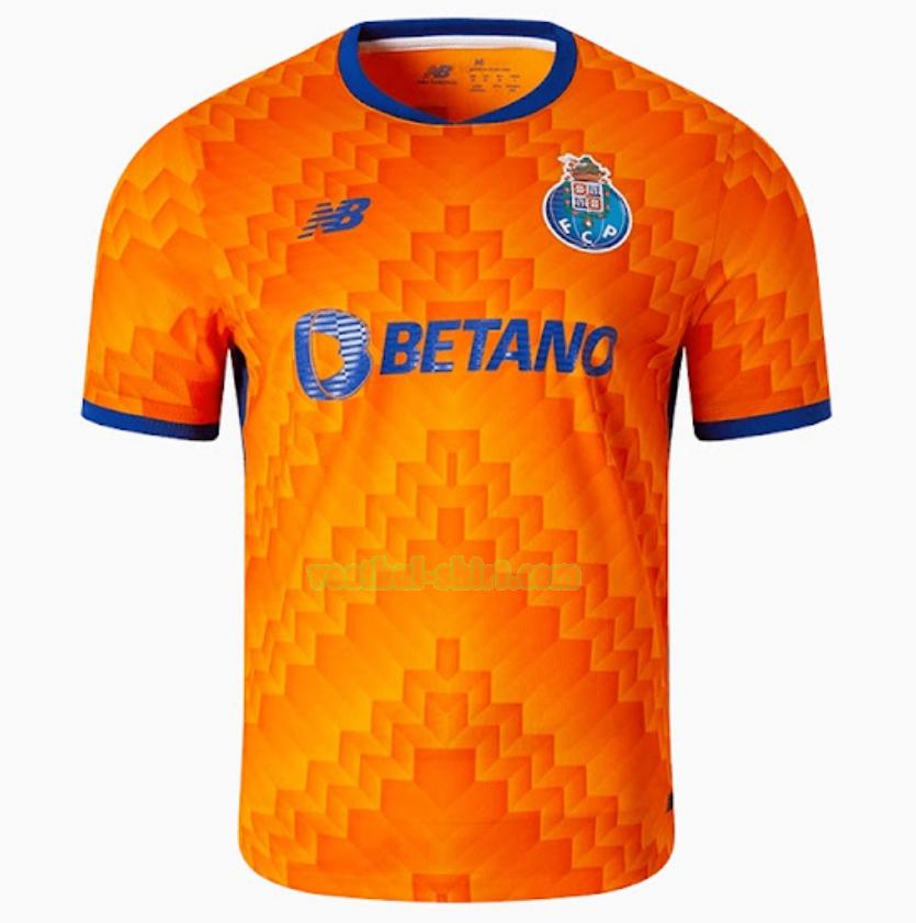 fc porto uit shirt 2024 2025 thailand oranje mannen