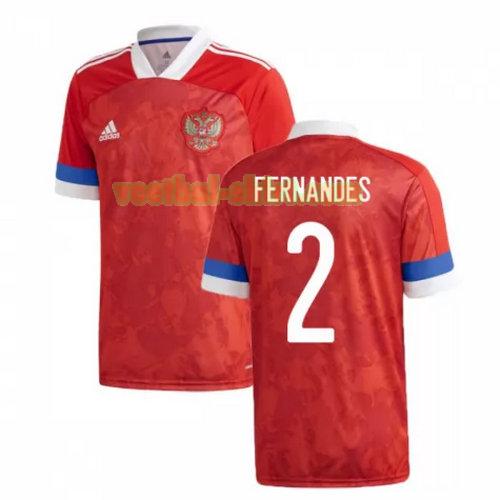 fernandes 2 rusland thuis shirt 2020 mannen