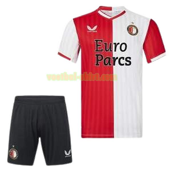 feyenoord rotterdam thuis shirt 2023 2024 rood wit kinderen