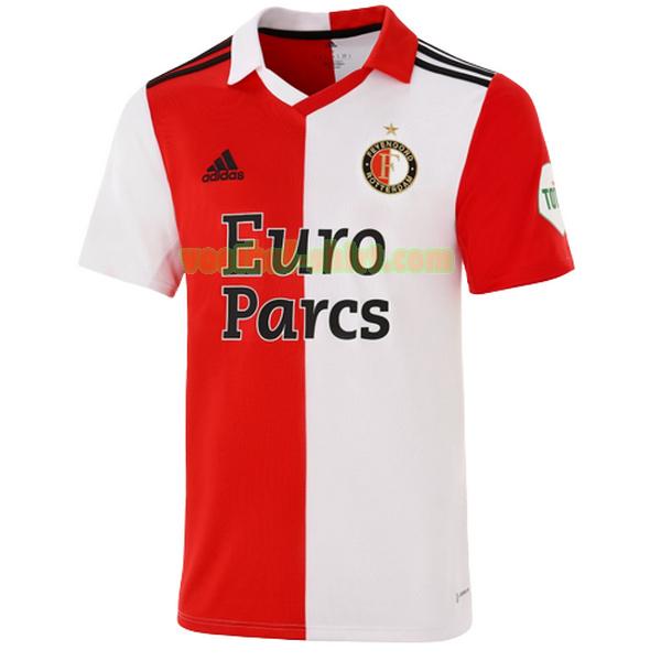 feyenoord rotterdam thuis shirt 2023 2024 thailand rood wit mannen