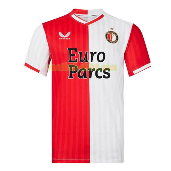 feyenoord rotterdam thuis shirt 2023 2024 thailand wit rood mannen