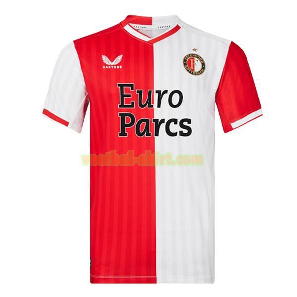 feyenoord rotterdam thuis shirt 2023 2024 wit rood mannen