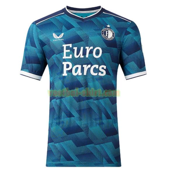 feyenoord rotterdam uit shirt 2023 2024 blauw mannen