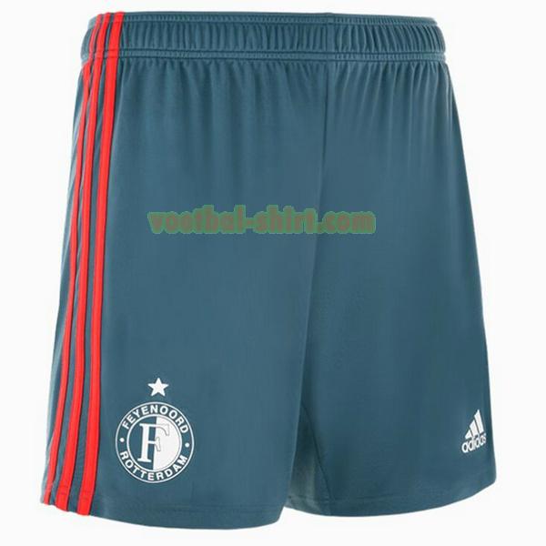 feyenoord rotterdam uit shorts 2022 2023 blauw mannen