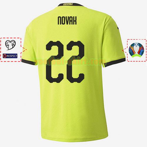 filip novak 22 tsjechische republiek uit shirt 2020 mannen