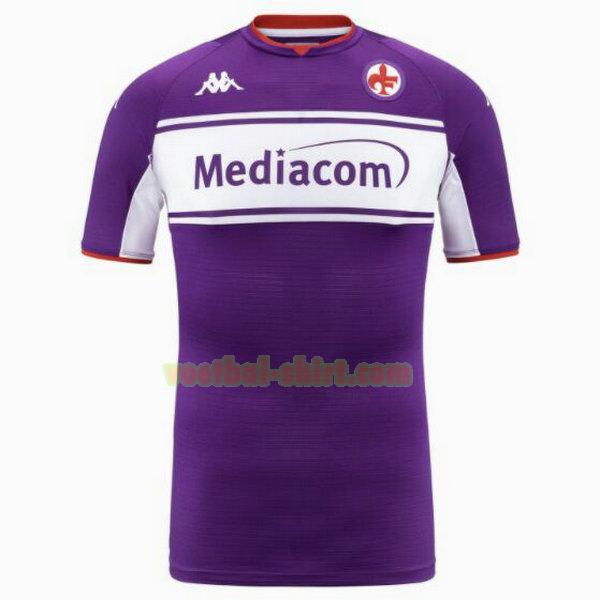 fiorentina thuis shirt 2021 2022 thailand blauw mannen