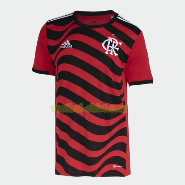 flamengo 3e shirt 2022 2023 thailand rood zwart mannen