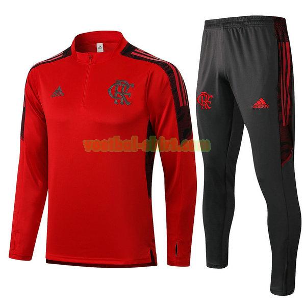 flamengo set trainingspak 2021 2022 rood mannen