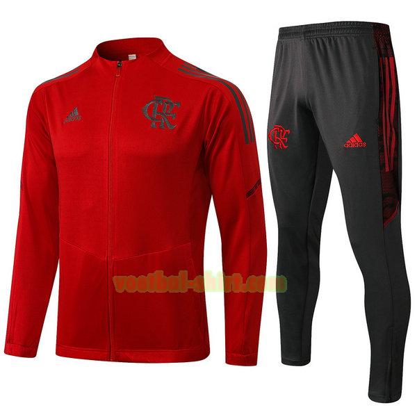 flamengo set trainingspak 2021 22 rood mannen