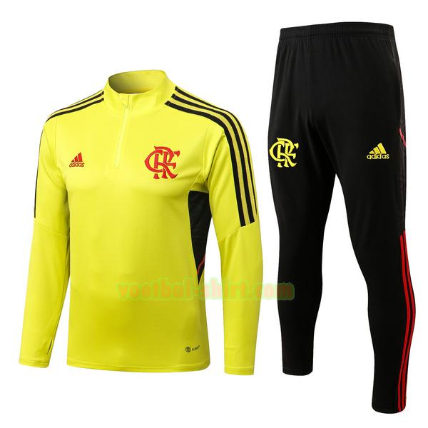 flamengo set trainingspak 2022 2023 geel mannen