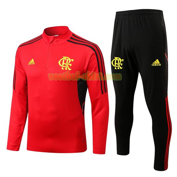 flamengo set trainingspak 2022 2023 rood mannen